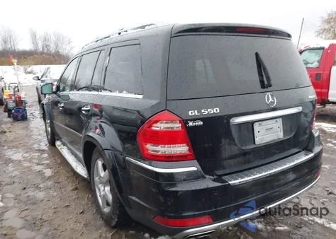 2011 Mercedes-Benz Gl 550 4Matic z USA, uszkodzony, nr VIN 4JGBF8GE2BA688938